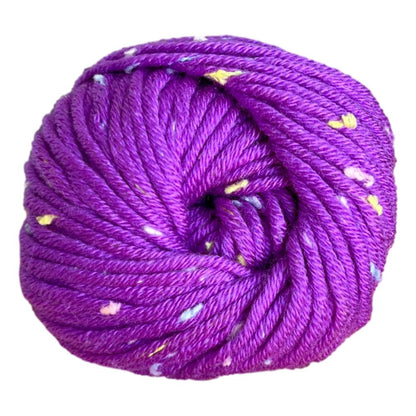 DK Speckled Baby Milk Cotton Yarn (1x50g) - Purple