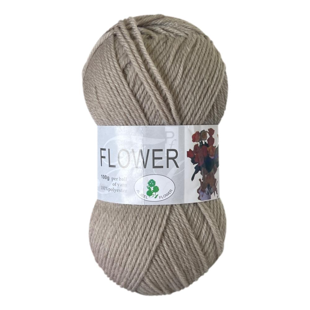 Flower DK Polyester Yarn (1x 100g ball)