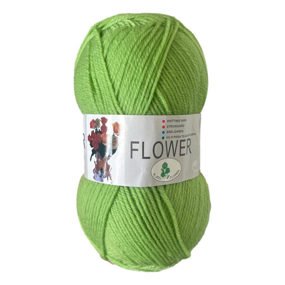 Flower DK Polyester Yarn (1x 100g ball)