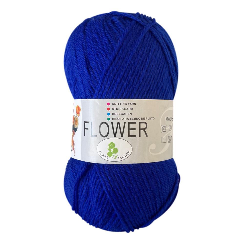 Flower DK Polyester Yarn (1x 100g ball)