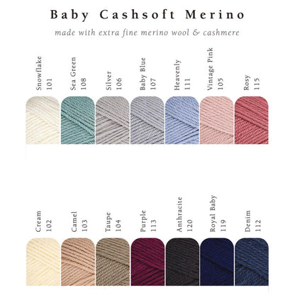 Baby Cashsoft Merino (1x 50g ball)