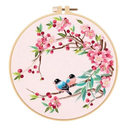 Embroidery Kit - Birds and Flowers